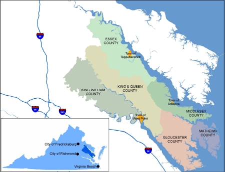 Regional MPPDC map